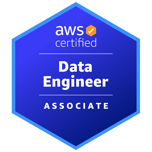 AWS Data Engineer Associate badge
