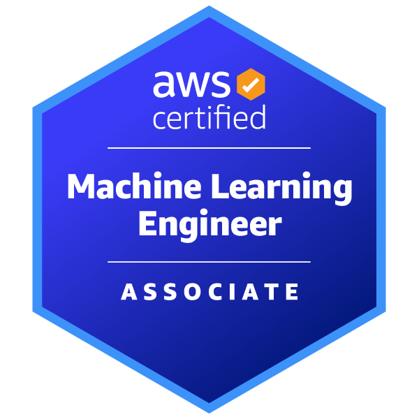AWS Machine Learning Engineer Associate badge